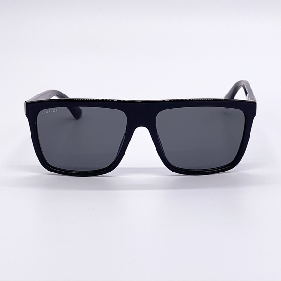 NEW GUCCI MEN BLACK SUNGLASSES - Picture 4 of 6